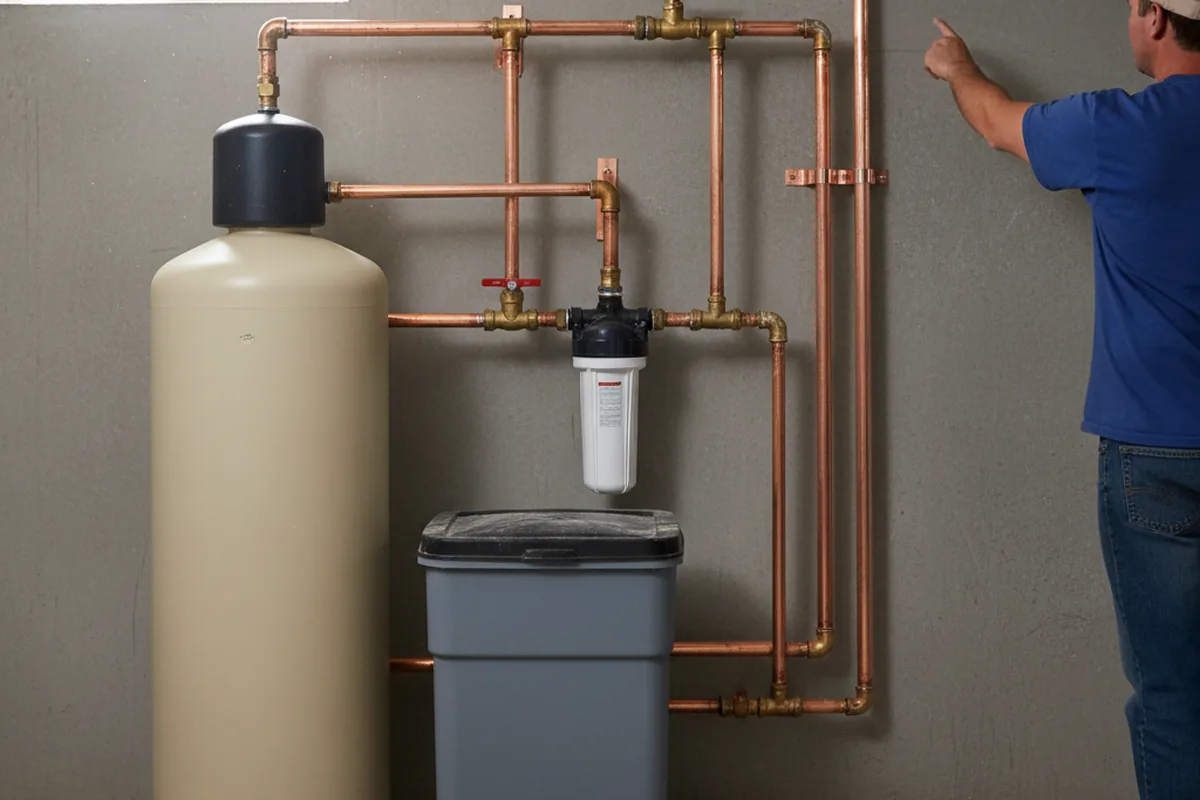 Whole-house water treatment system installed in Rockford